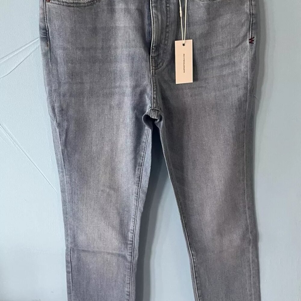NWT Warp+Weft Skinny High Rise Jeans Sz 4/27 Chambray